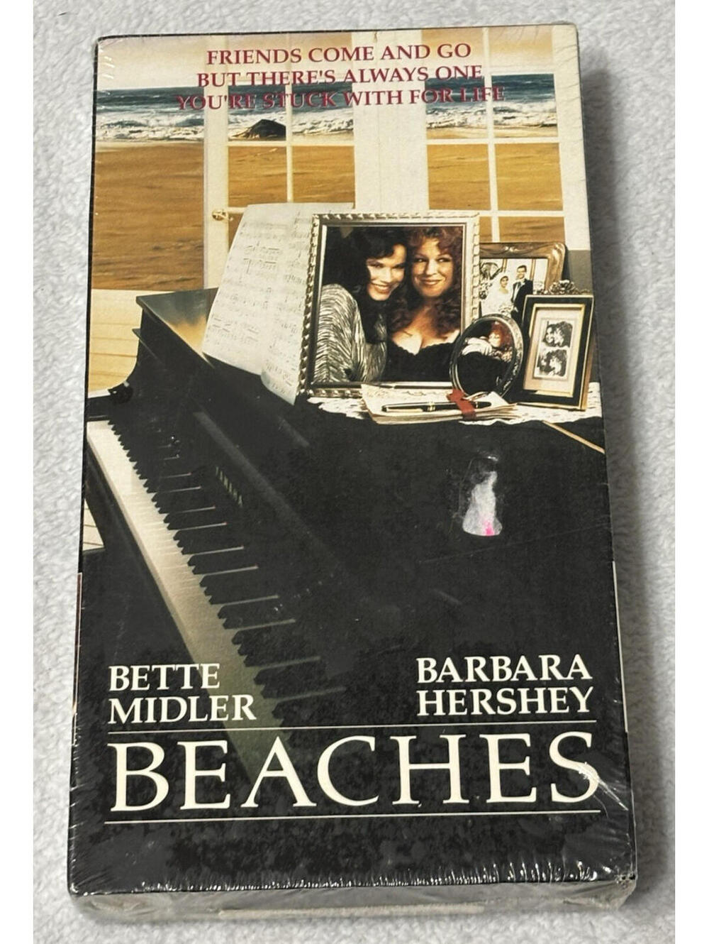 Beaches VHS || Better Midler, Barbara Hershey || NEW